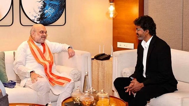 தென் மண்டல முதல்வர்கள் மாநாடு: கோவளத்தில் மத்திய அமைச்சர் அமித் ஷாவை சந்தித்தார் முதல்வர் விஜய்